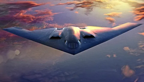 Американский бомбардировщик B-2 Spirit. Инет
