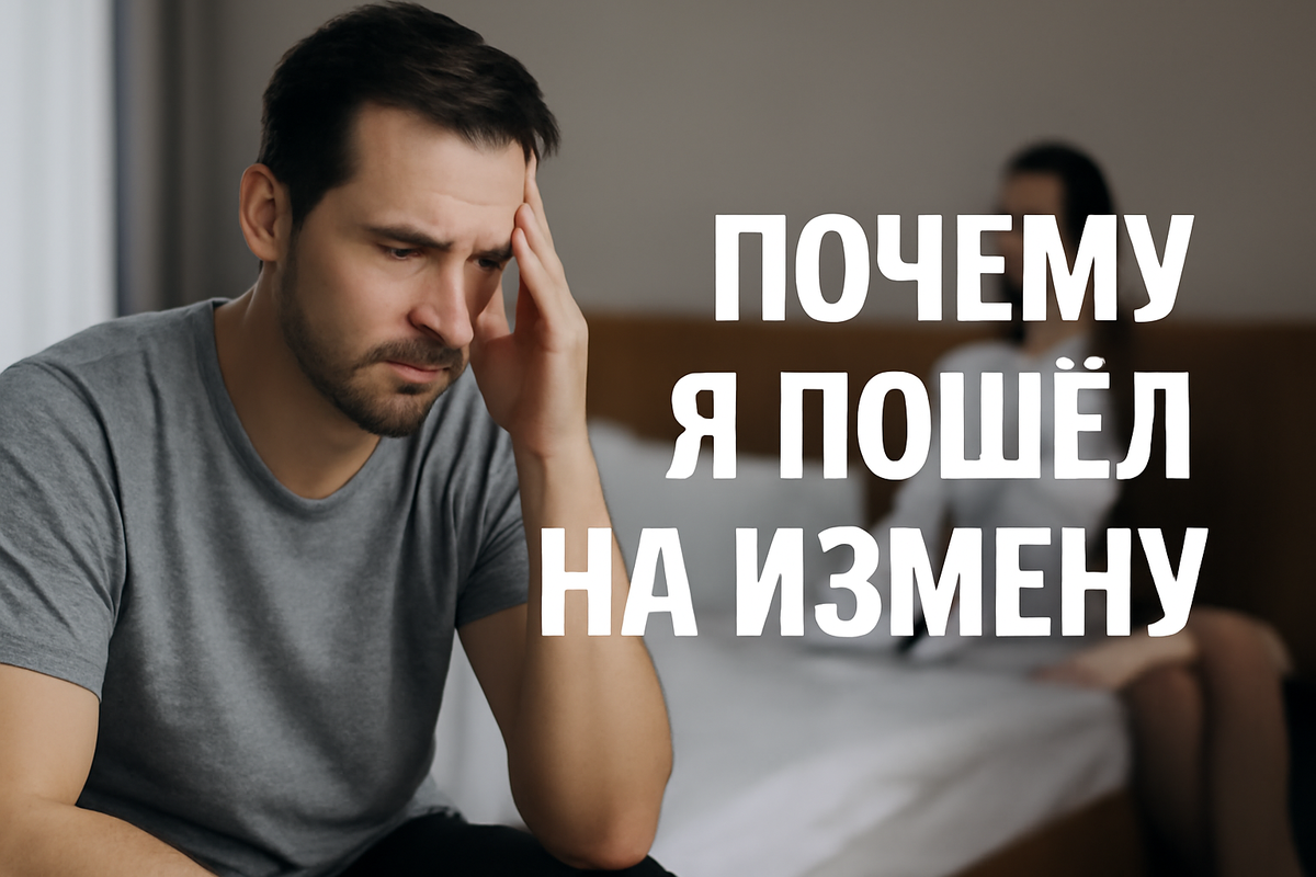 💔 Почему я пошёл на измену: правда, которую трудно принять