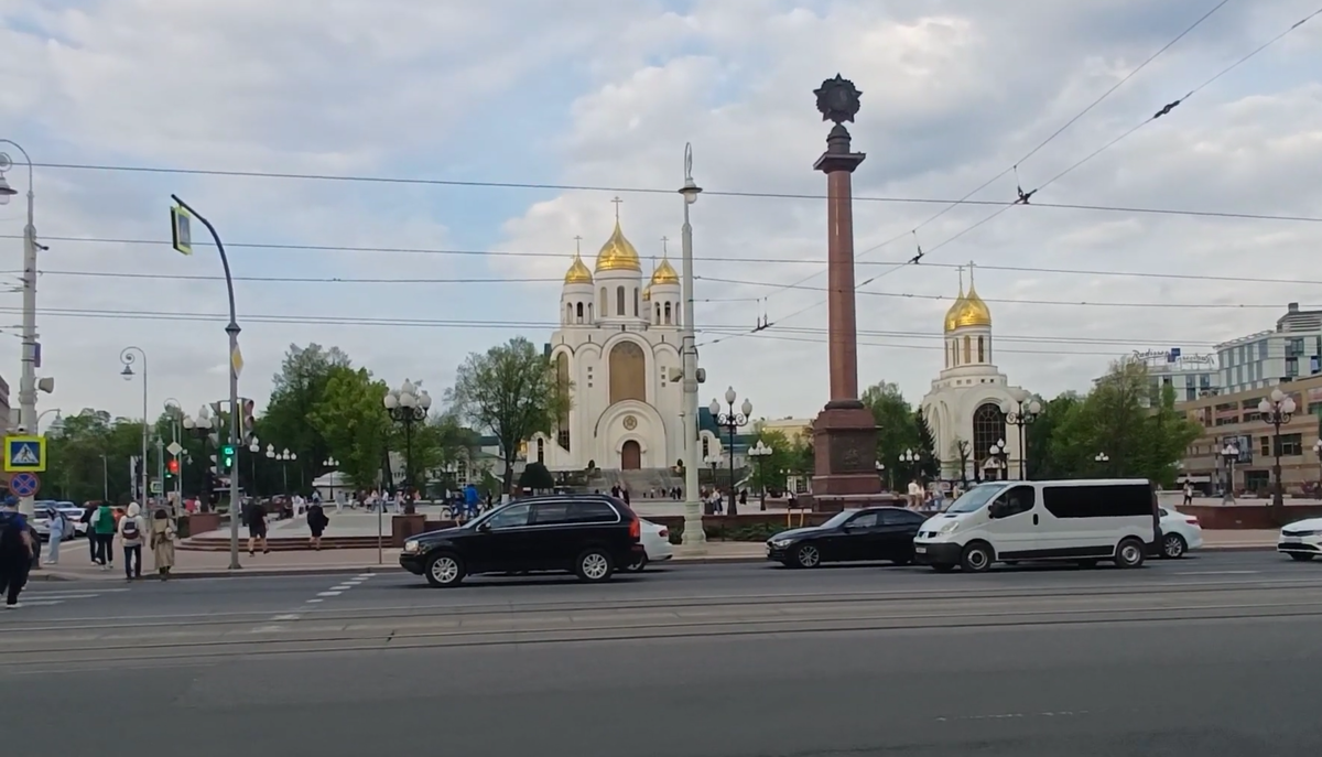 Калининград. Площадь Победы