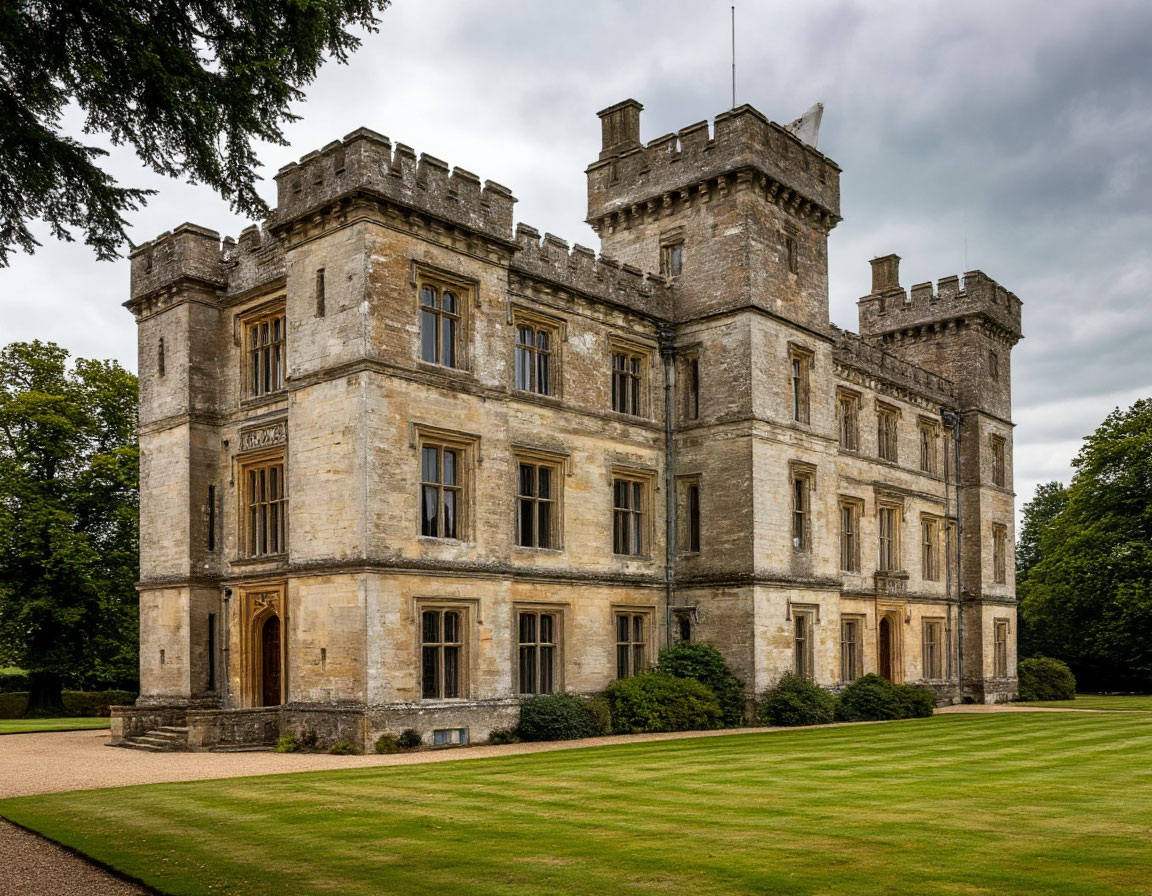 ИИ Замок с призраками.