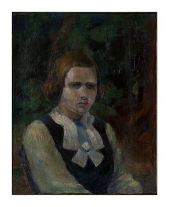 А.М.Николаев. Портрет матери, написанный 22 июня 1941 г. 1941. Государственный историко-мемориальный музей-заповедник "Сталинградская битва".