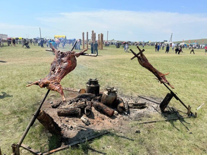 От такого угощения никто не сможет отказаться / фото: Минтуризма Бурятии 