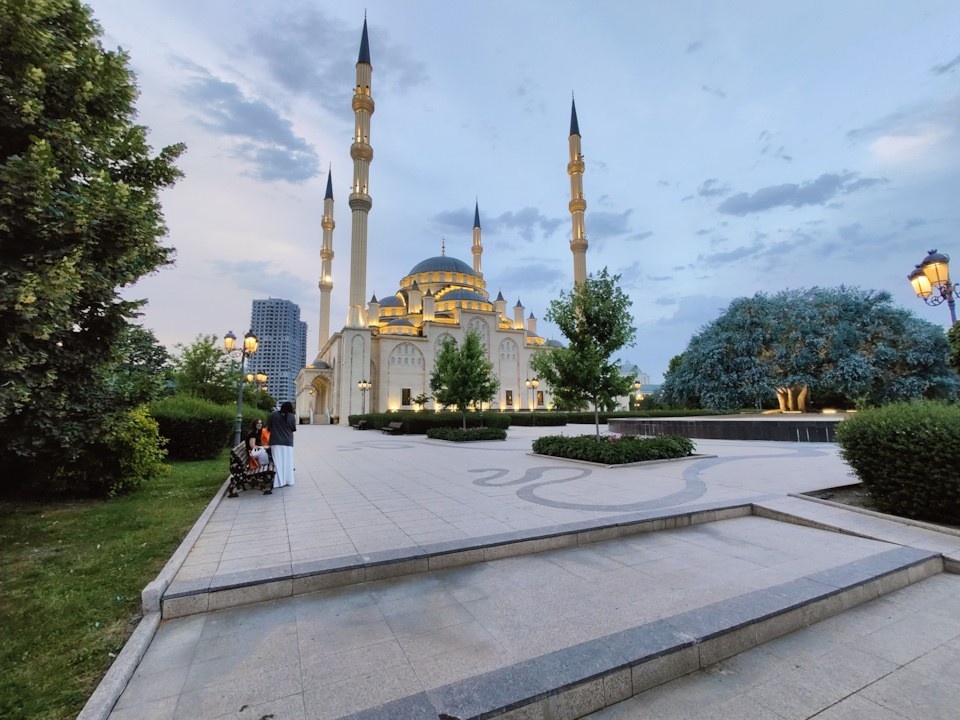 "Сердце Чечни" красивое )