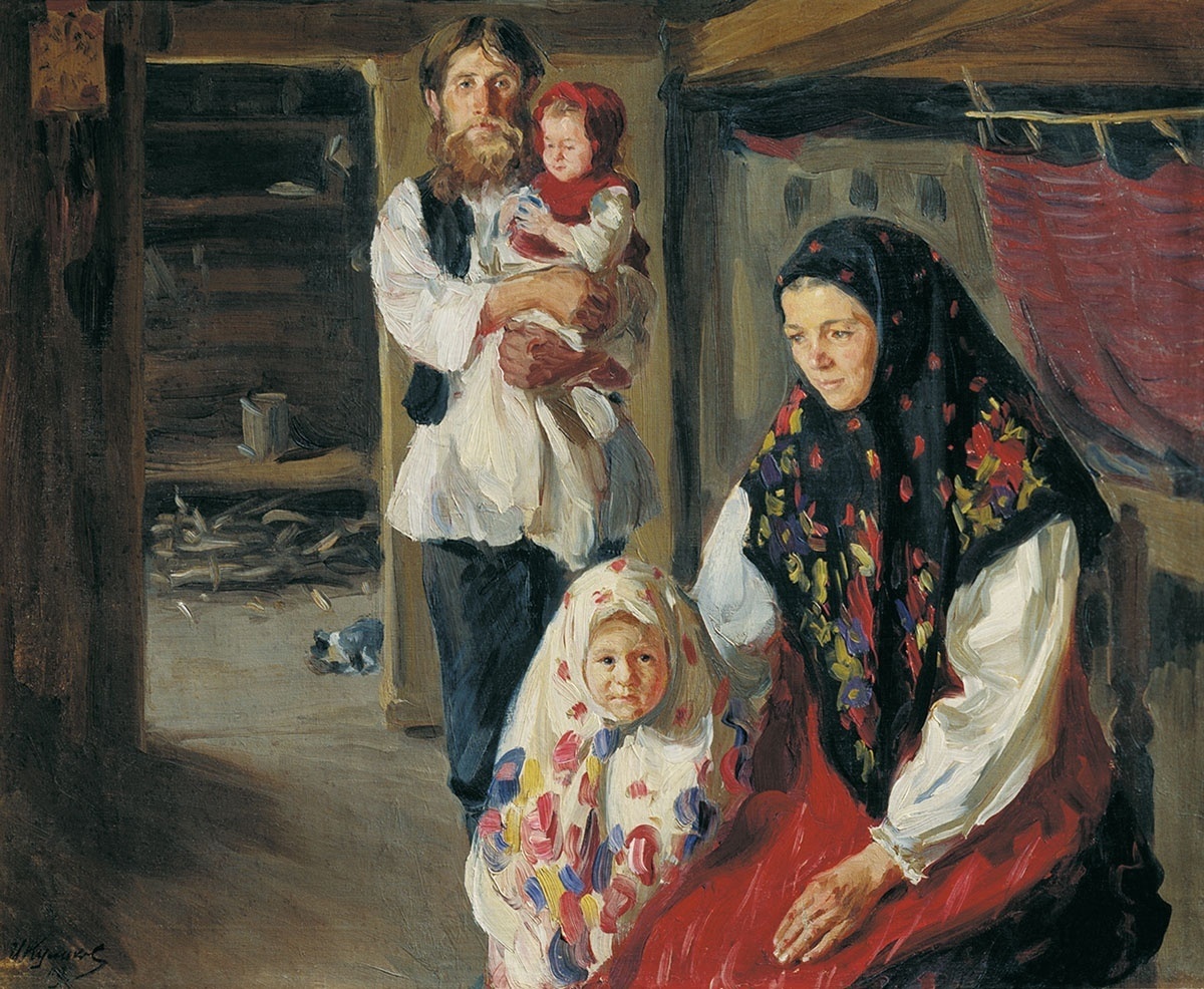 Семья лесника. Куликов Иван Семенович