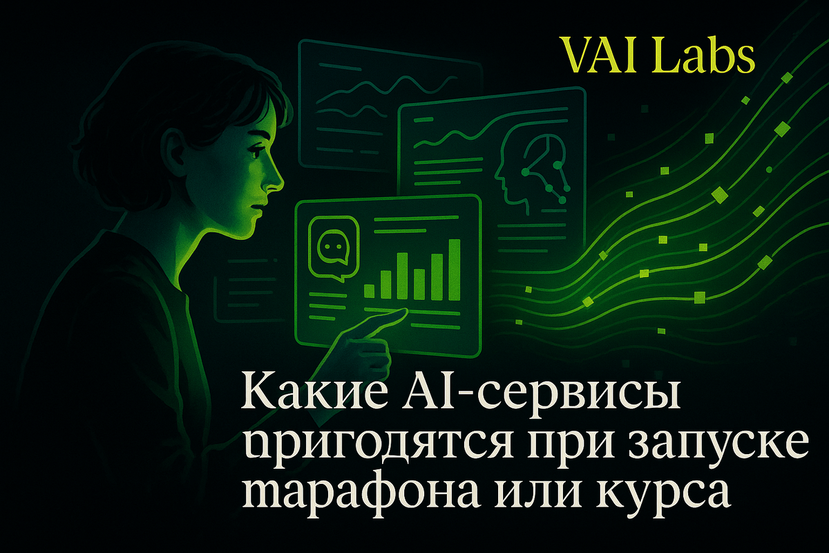    AI-сервисы для автоматизации запуска марафонов и курсов
