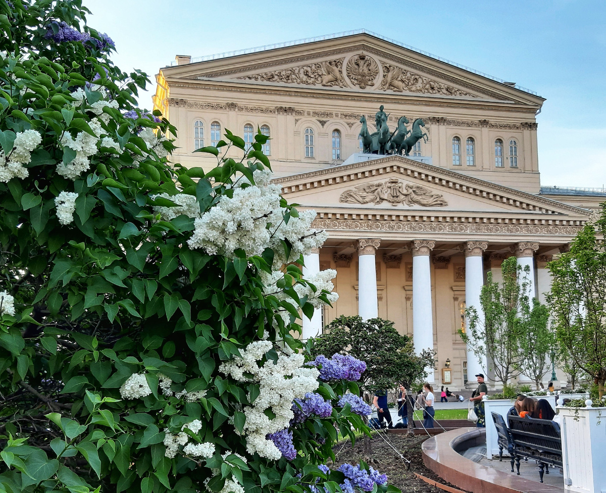 Большой Театр. Архитектурный стиль - Классицизм, Ампир. 