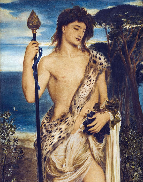 Симеон Соломон. Дионис, 1867. Частная коллекция