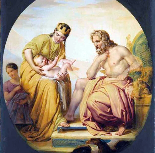 Как Зевс родил Диониса