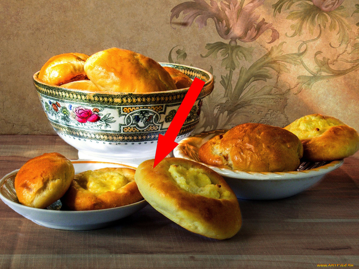    Эти пирожки ели русские крестьяне вместо мяса