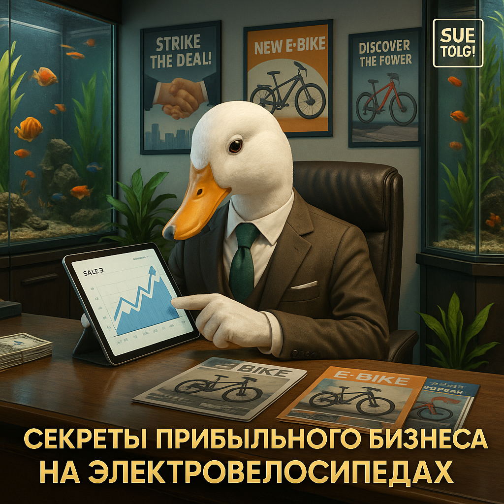    Бизнес_на_продаже_новых_моделей_электровелосипедов Суетолог