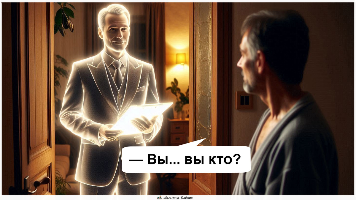 Призрак-коллектор с хорошими манерами - Рассказ