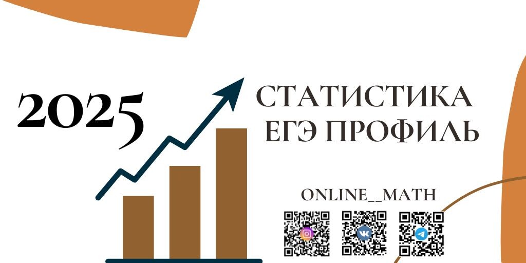 ЕГЭ‑2025 по профильной математике: СТАТИСТИКА