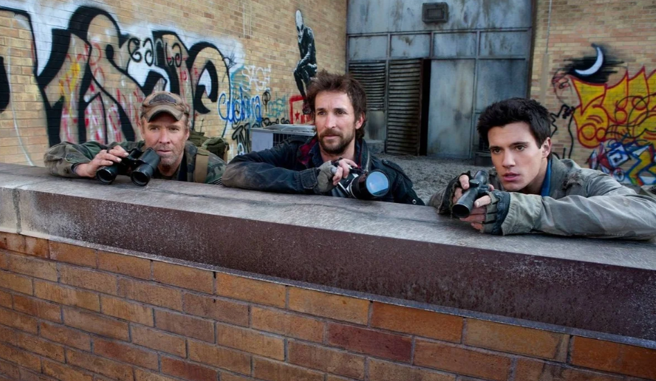 Фрагмент из сериала "Рухнувшие небеса"