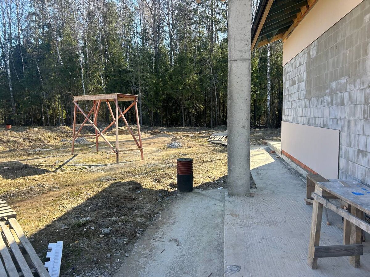 Участок весной 2025 года