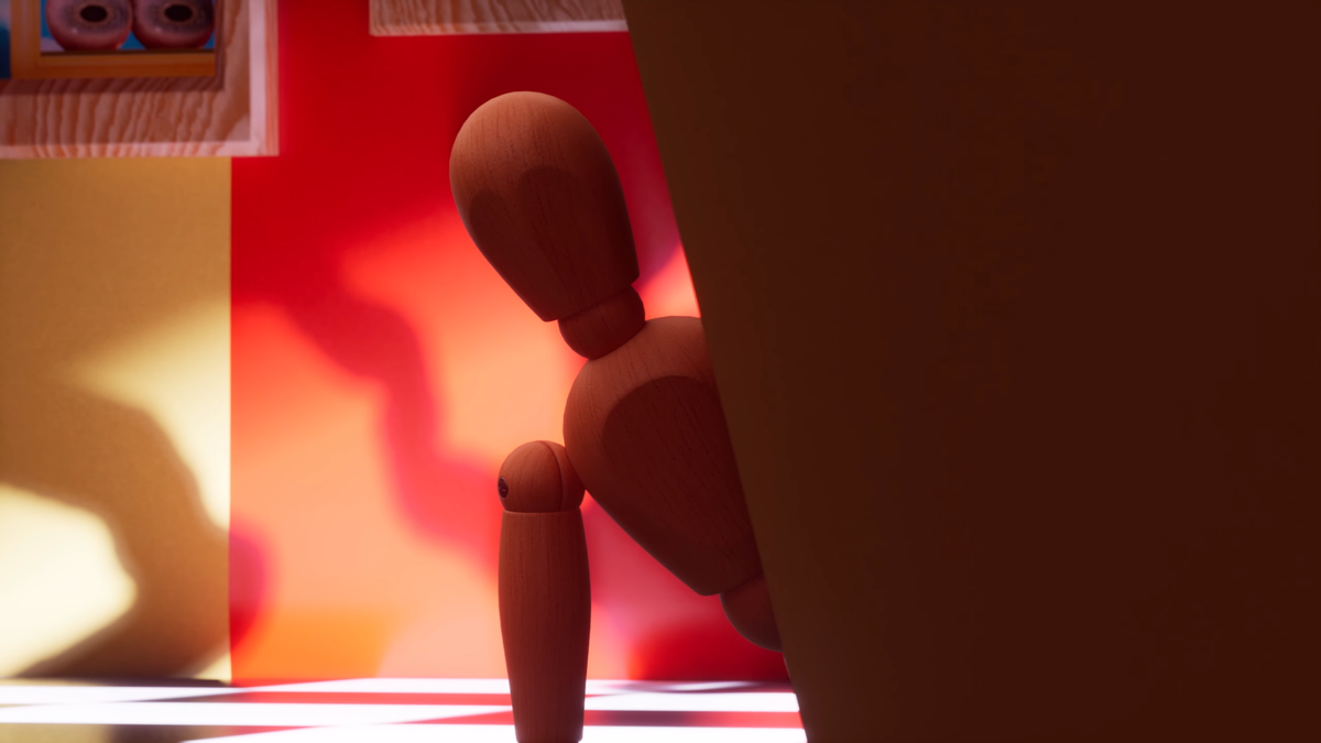 Манекен в конце 5 серии