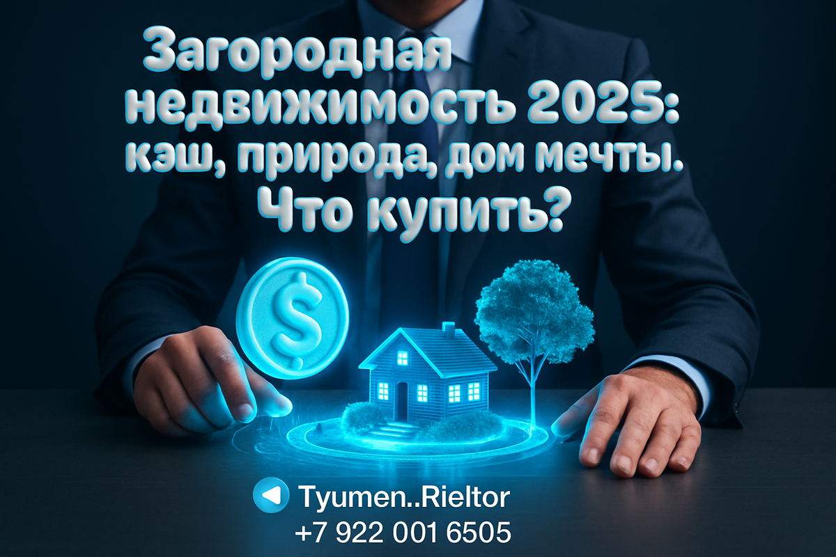    Загородная недвижимость 2025: кэш, природа, дом мечты. Что купить? Святослав Шакин