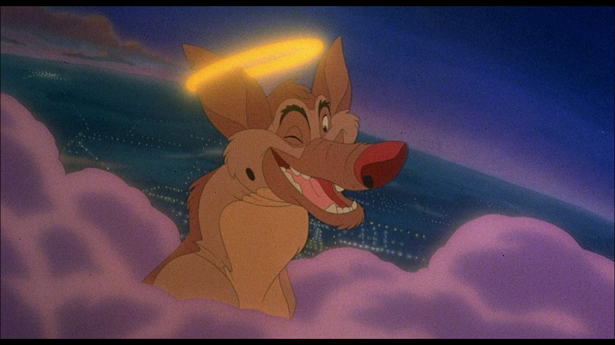 Кадр из мультфильма Все псы попадают в рай (1989)