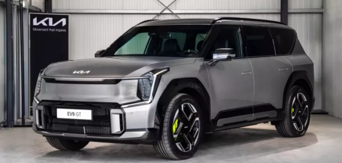 Kia EV9 GT: полноприводный электрический вседорожник - флагман модельной линейки «электричек» Kia.