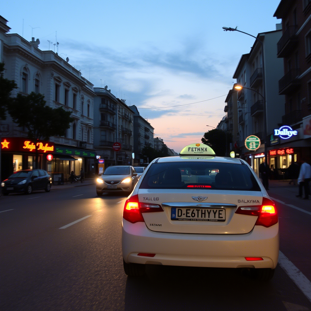 Такси из аэропорта Даламана в Фетхие