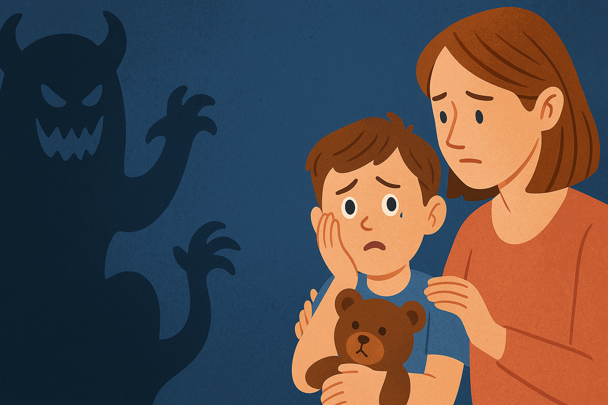 Как помочь ребёнку преодолеть страх: советы, которые работают