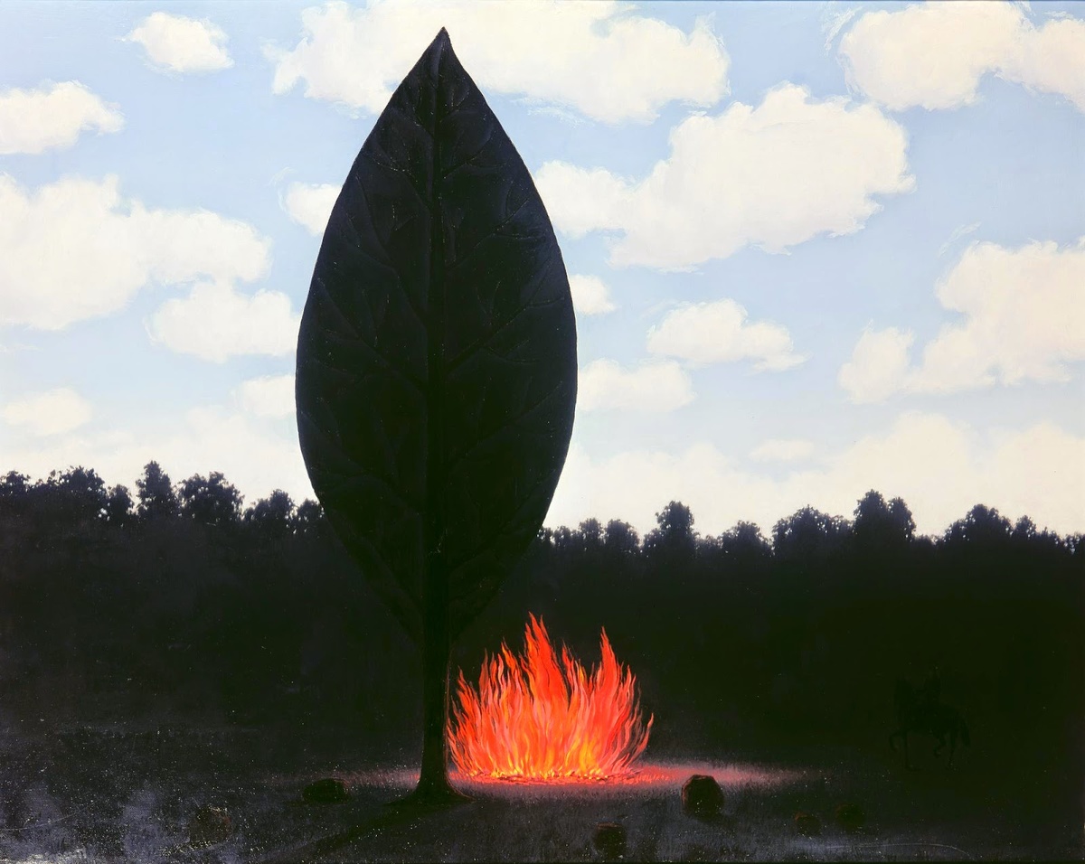 «Открытое окно». – Рене Магритт, ок. 1955 г.