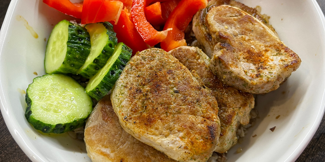 Свинина за 10 минут — просто, без масла и очень вкусно