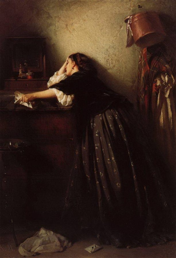 К.А. Маковский «Вдовушка», 1865 © ГРМ