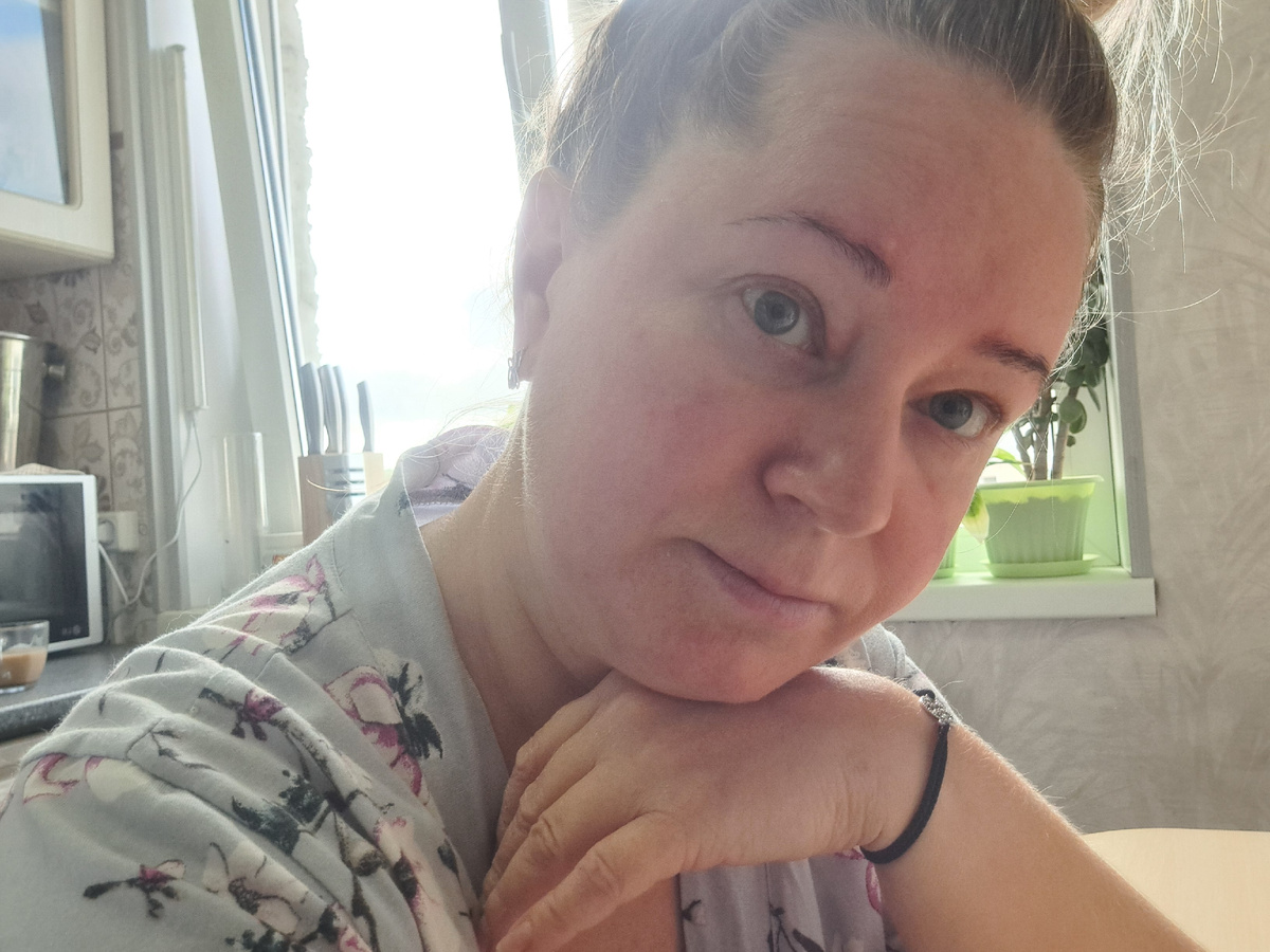 Фото автора с утра...