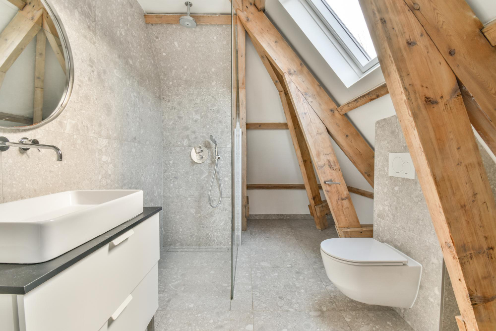 Вариант санузла в частном доме