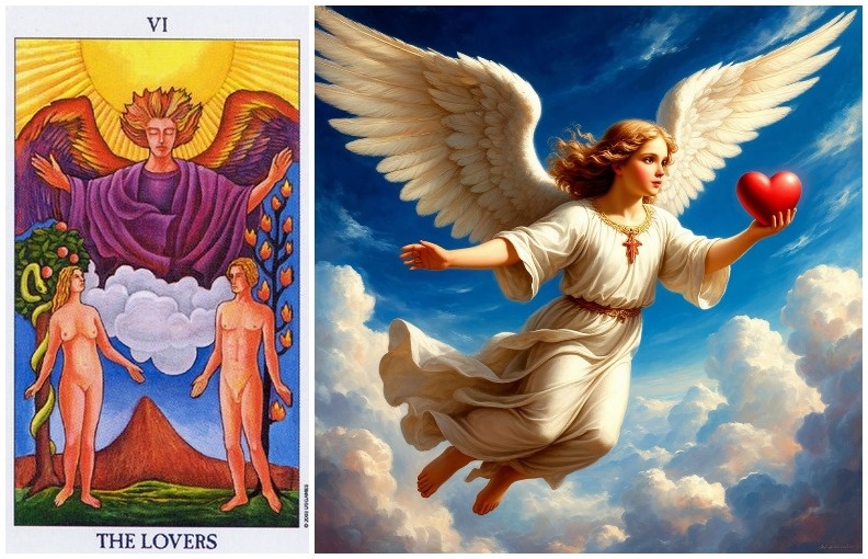 Влюбленные (Таро А. Уэйта)