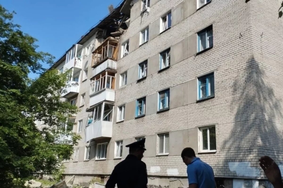    Более 20 квартир получили повреждения в результате взрыва в доме на Урале