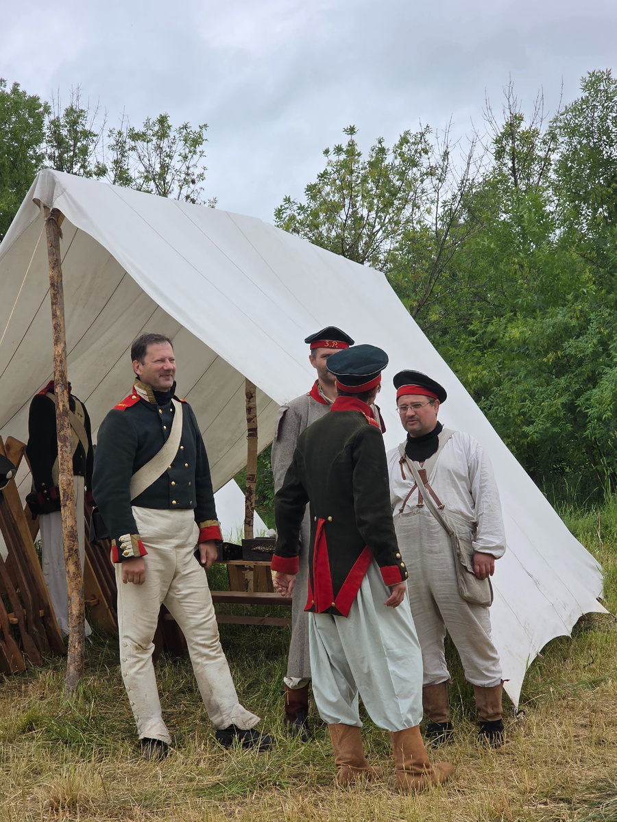 Армейская палатка эпохи наполеоновских войн