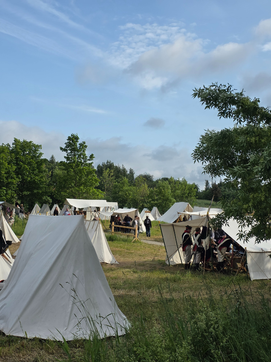 лагерь русских войск