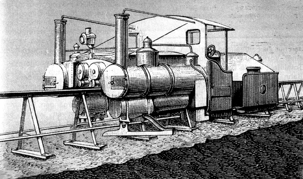 Картинки Яндекса. Паровоз Лартига