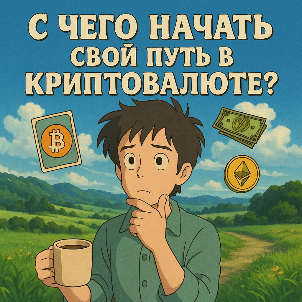 С чего начать свой путь в криптовалюте?
