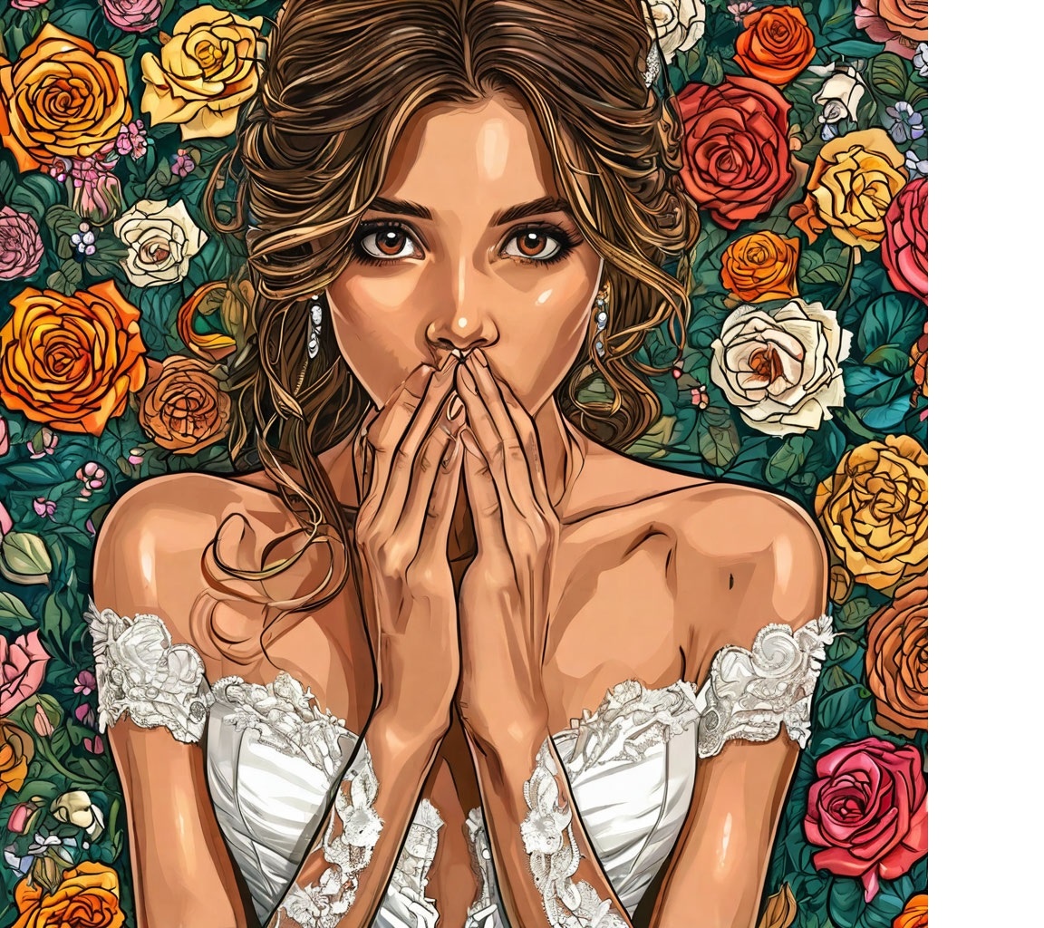 She got cold feet before the wedding.