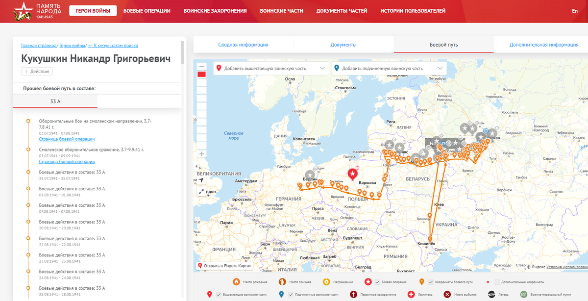 боевой путь деда