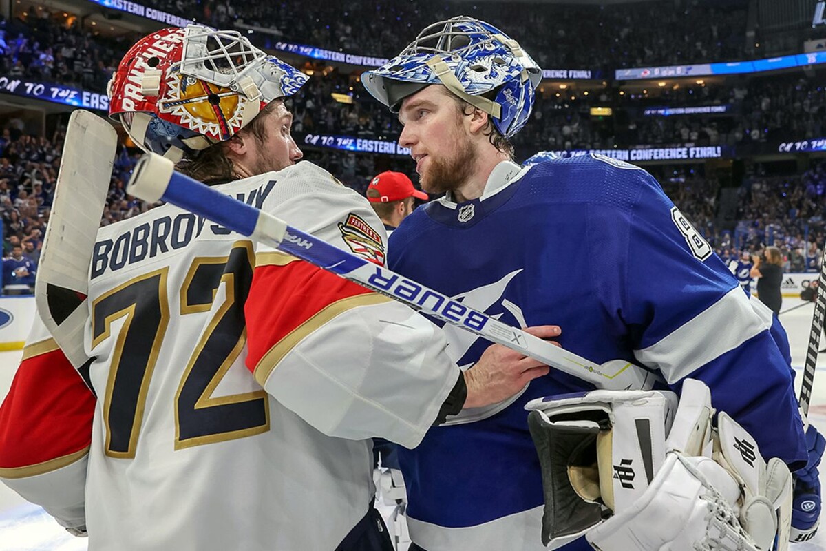    Сергей Бобровский и Андрей Василевский