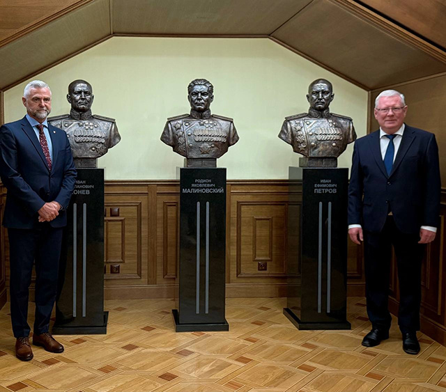 В Братиславе открыли бюст почетного жителя Твери