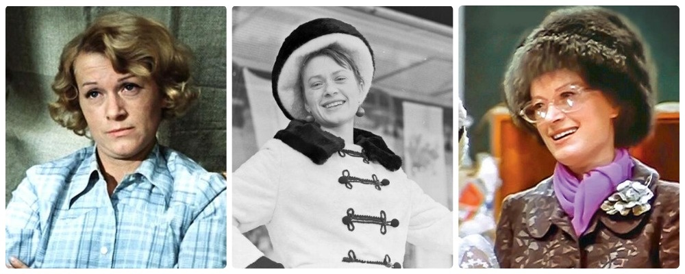 Валентина Талызина "Афоня" (1975), "Зигзаг удачи" (1968), "Ирония судьбы, или С лёгким паром!" (1975)