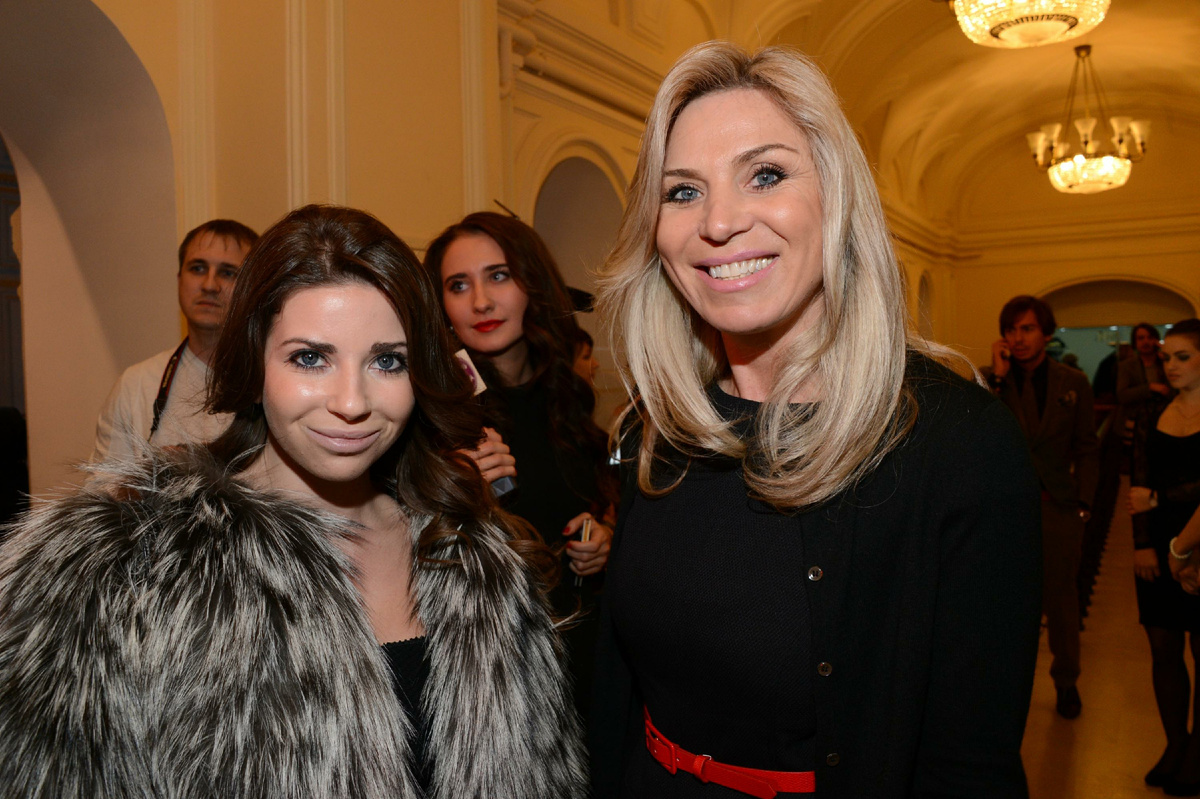 Марина Юдашкина с дочкой Галиной. Фото: Anatoly Lomohov / Global Look Press