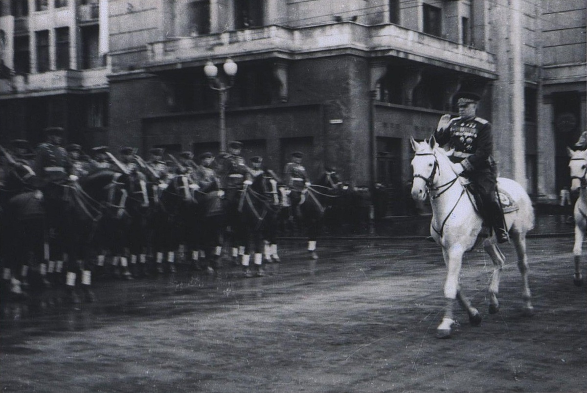 Парад Победы. Фотографии Устинова А.В. 24 июня 1945 г.