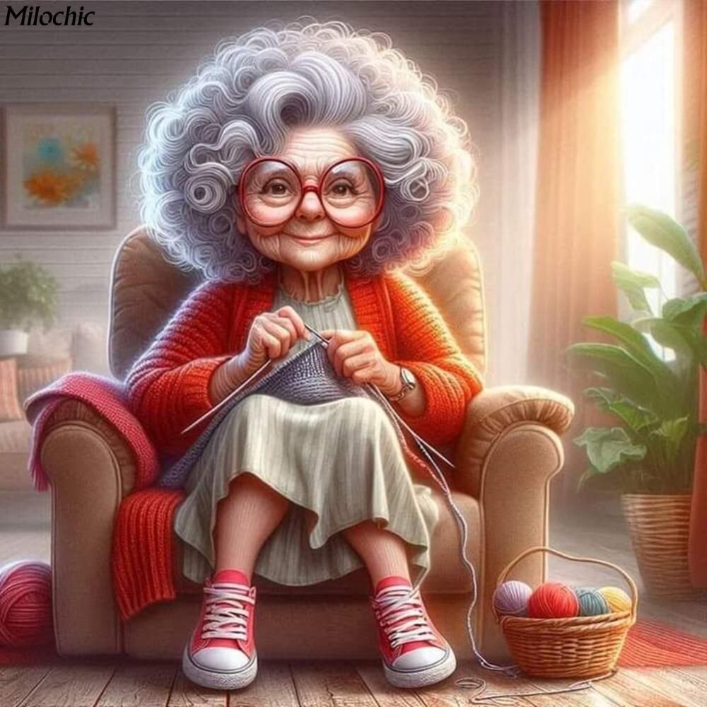 Бабушки умеют быть модными