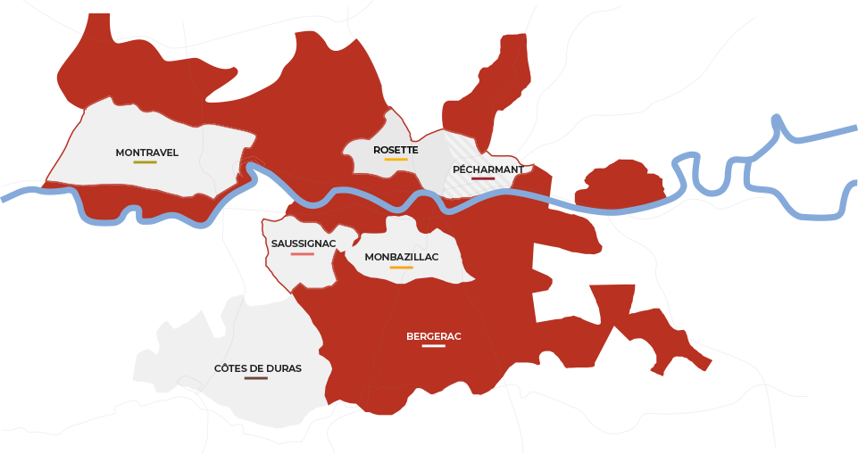 Карта области Бержера