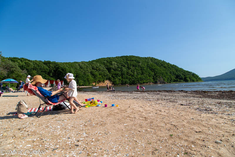 Отдыхающие на б/о Казачка