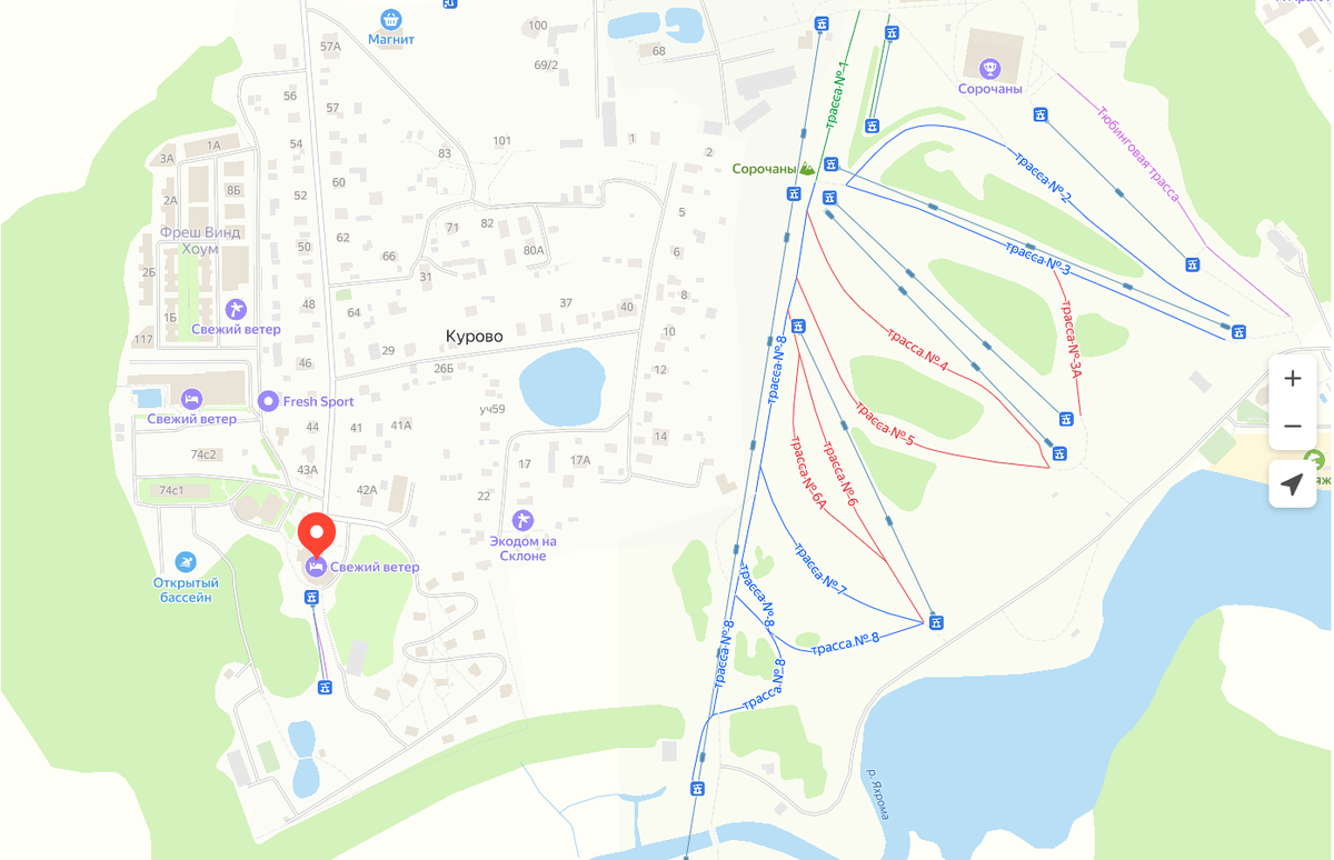 Скриншот Яндекс.карты