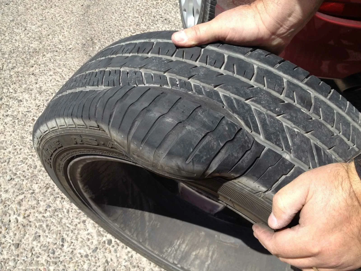 Деформация резины / Источник - kasheloff.ru