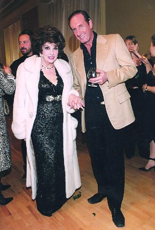 Александр Рапопорт и Джина Лоллобриджида. Фото из открытых источников.