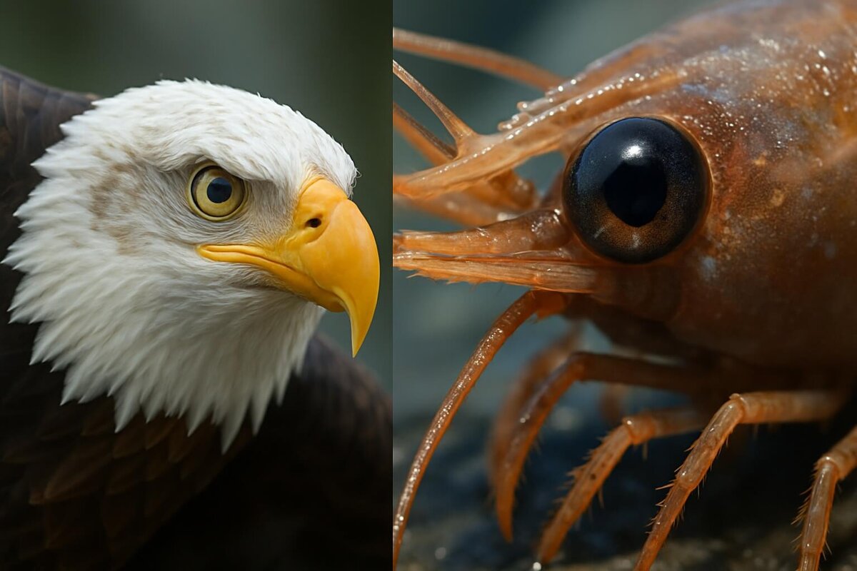    Если считаете, что у орлов самое лучшее зрение, не спешите с выводами