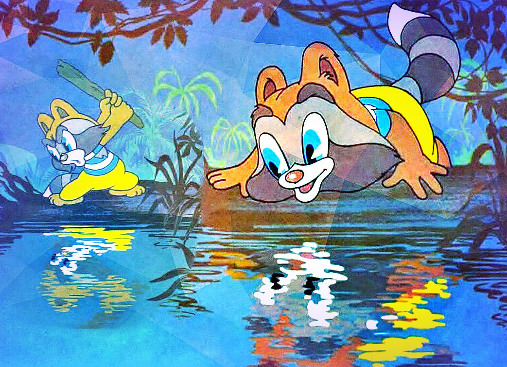 Мультфильм Крошка Енот (1974).